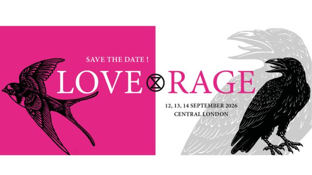 Extinction Rebellion Love & Rage keynote
