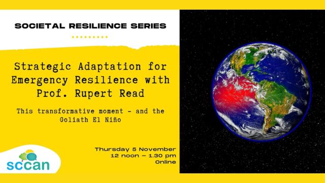 Strategic Adaptation for Emergency Resilience – online talk